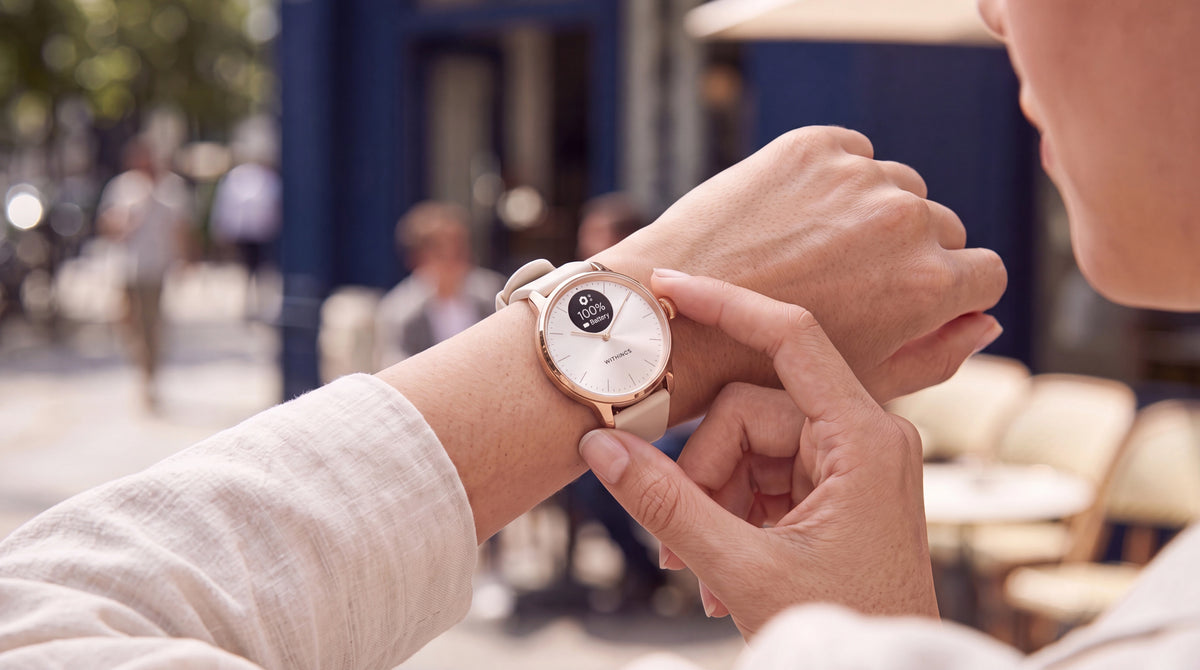 ScanWatch Light 37mm Blanche & Rose Gold