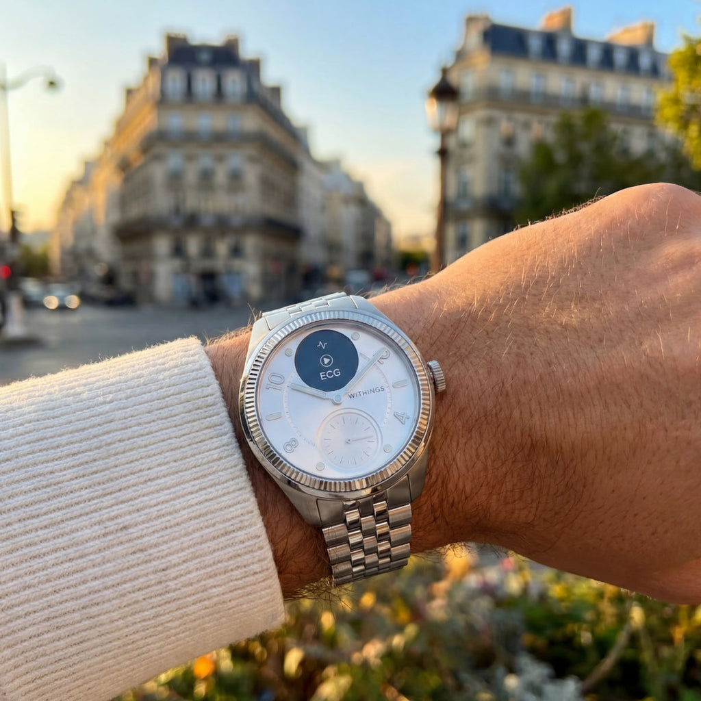 ScanWatch Nova Brilliant 39mm Argent