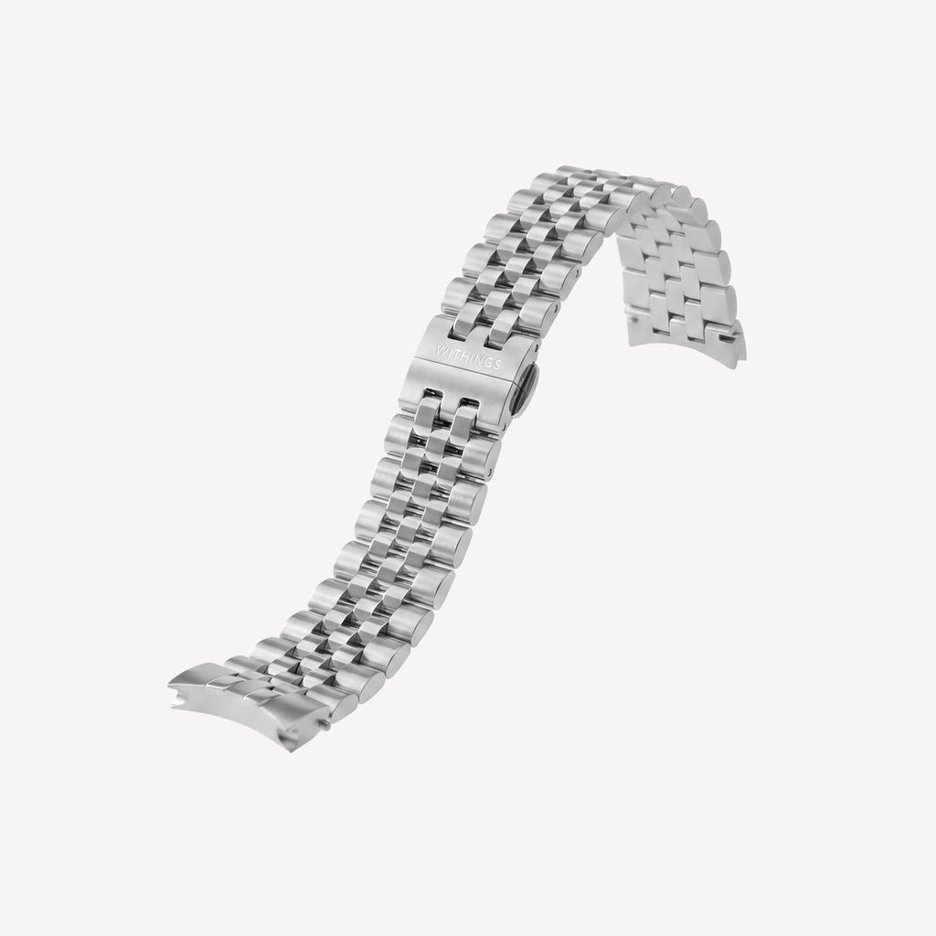 Bracelet métallique à 5 maillons ScanWatch Nova Brilliant Argent