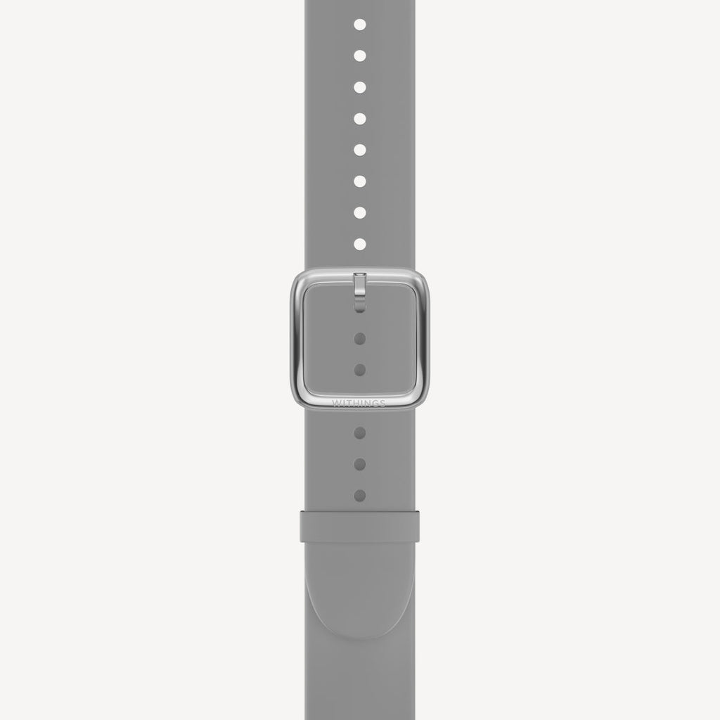 Bracelet sport premium en fluoroélastomère bordeaux