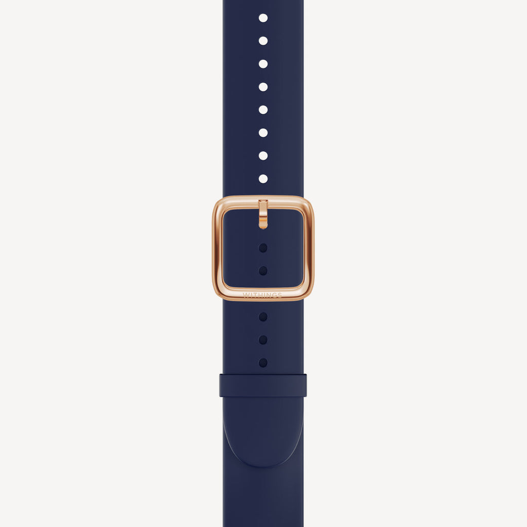 Bracelet Sport Premium en Fluoroélastomère Noir
