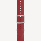 Bracelet sport premium en fluoroélastomère bordeaux