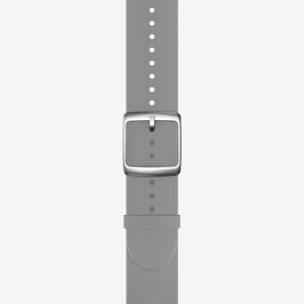 Bracelet Sport Premium en Fluoroélastomère Gris